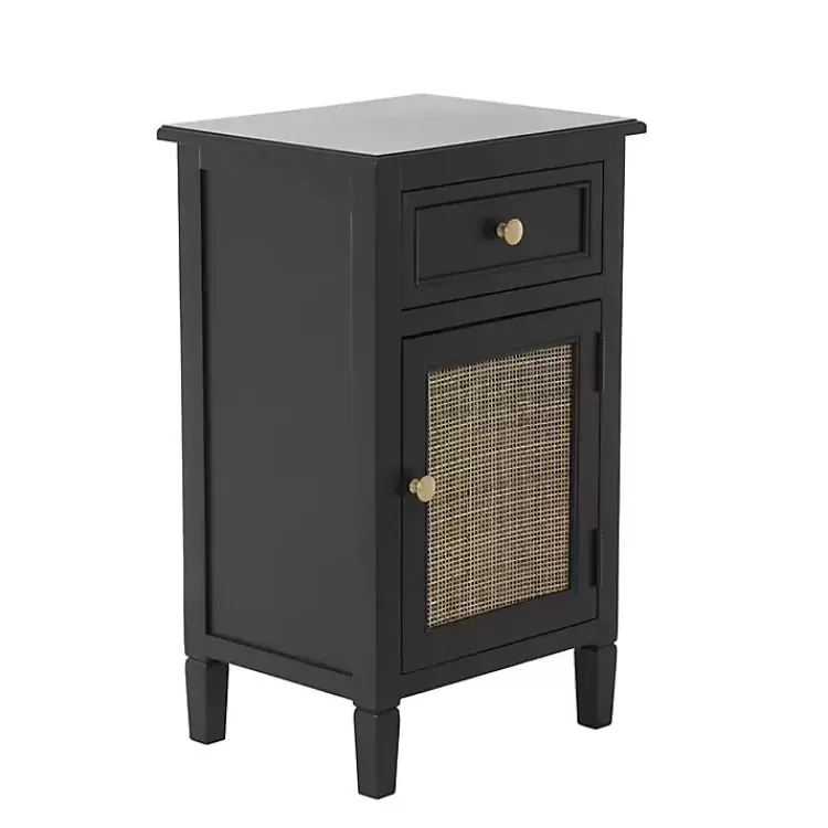 Wood & Natural Rattan Small Cabinet>Kirklands Home Fashion