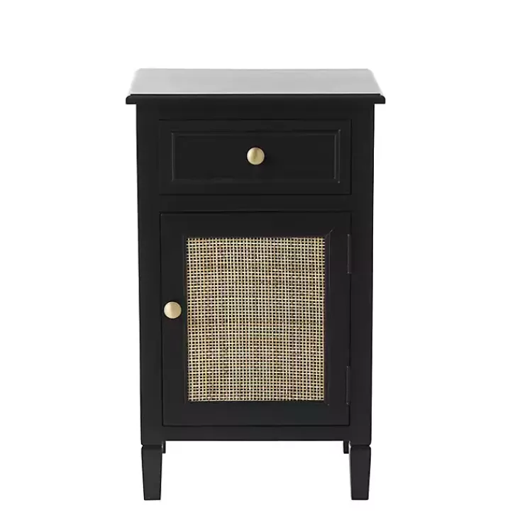 black_wood__natural_rattan_small_cabinet_2.webp Wood & Natural Rattan Small Cabinet>Kirklands Home Fashion