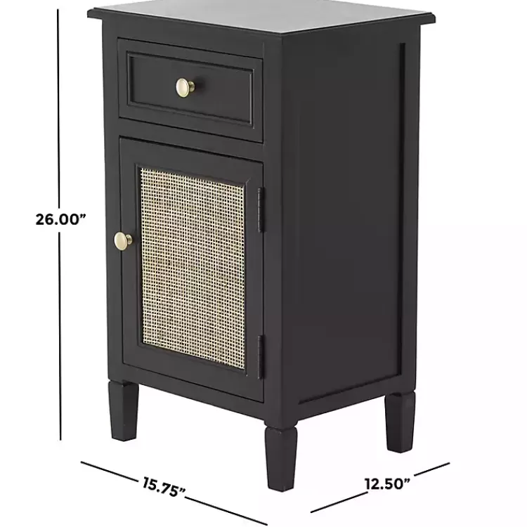 black_wood__natural_rattan_small_cabinet_8.webp Wood & Natural Rattan Small Cabinet>Kirklands Home Fashion