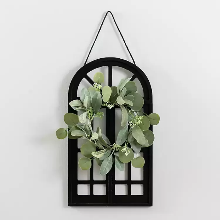 Wood and Mini Wreath Arch Wall Plaque>Kirklands Home Sale