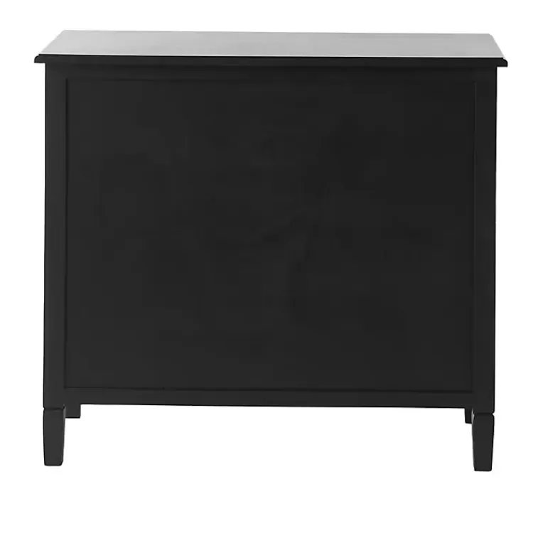 black_wood_and_natural_rattan_cabinet_6.webp Wood and Natural Rattan Cabinet>Kirklands Home Best Sale