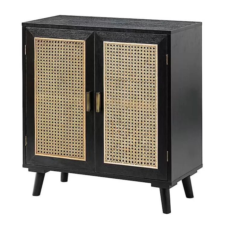 Wood and Rattan Carpinteria Cabinet>Kirklands Home Discount
