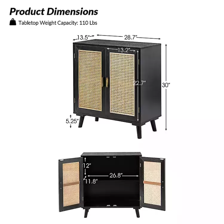 black_wood_and_rattan_carpinteria_cabinet_3.webp Wood and Rattan Carpinteria Cabinet>Kirklands Home Discount