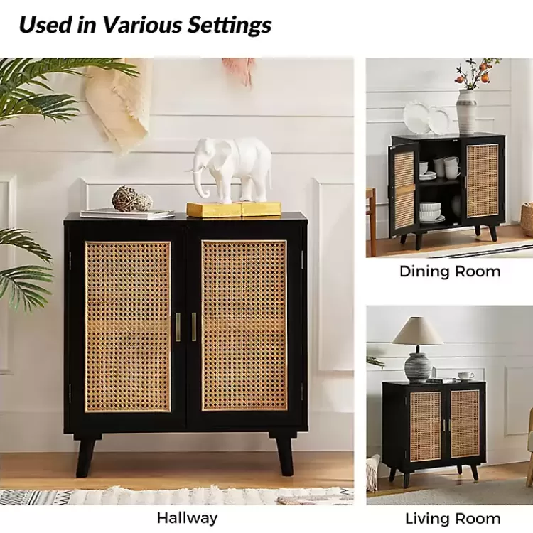 black_wood_and_rattan_carpinteria_cabinet_6.webp Wood and Rattan Carpinteria Cabinet>Kirklands Home Discount