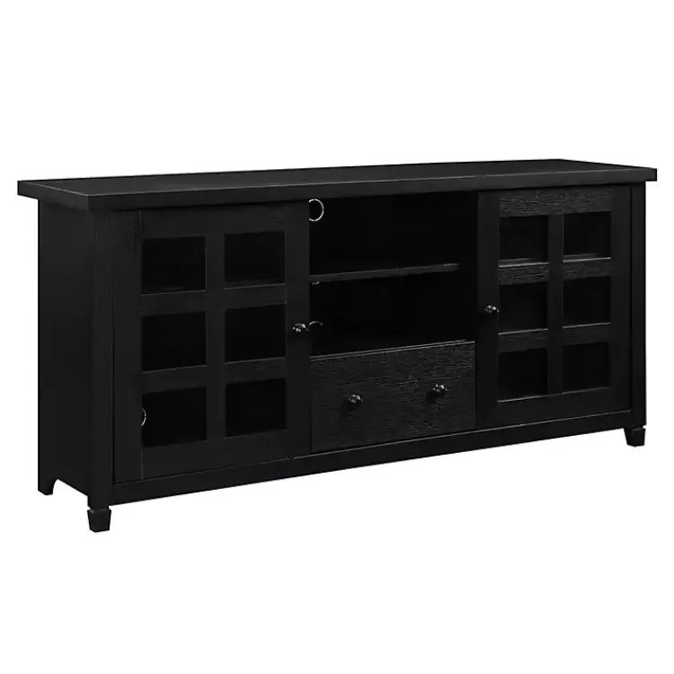 Wood 2-Door Windowpane Media Cabinet>Kirklands Home Shop