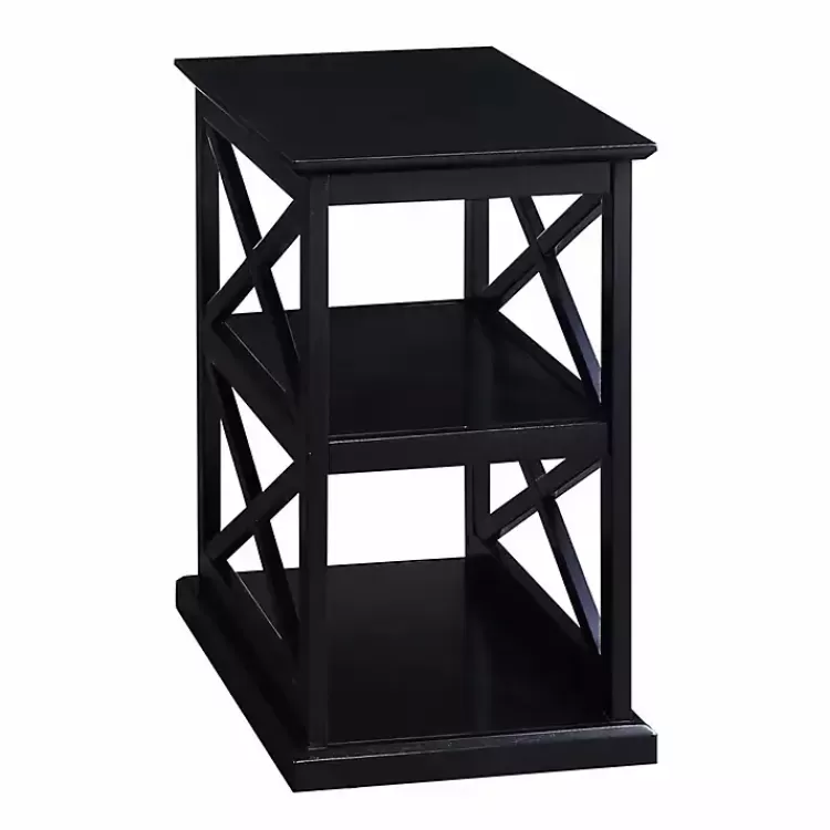 Wood Double X Sides Accent Table>Kirklands Home Hot