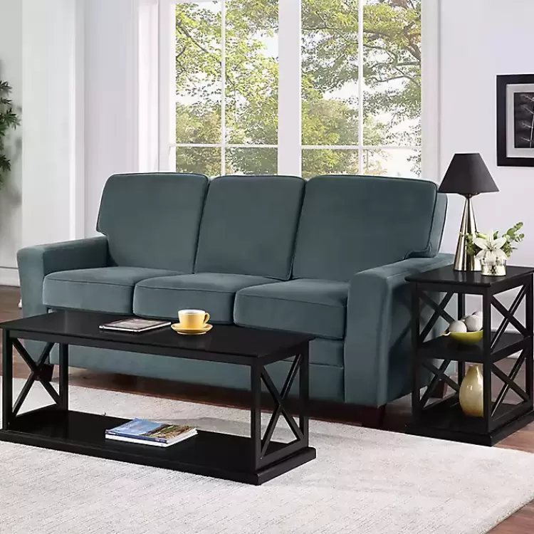 black_wood_double_x_sides_accent_table_5.webp Wood Double X Sides Accent Table>Kirklands Home Hot