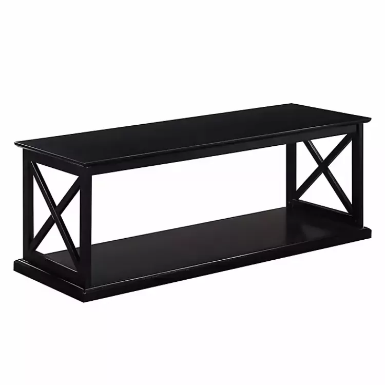 Wood Double X Sides Coffee Table>Kirklands Home Best Sale