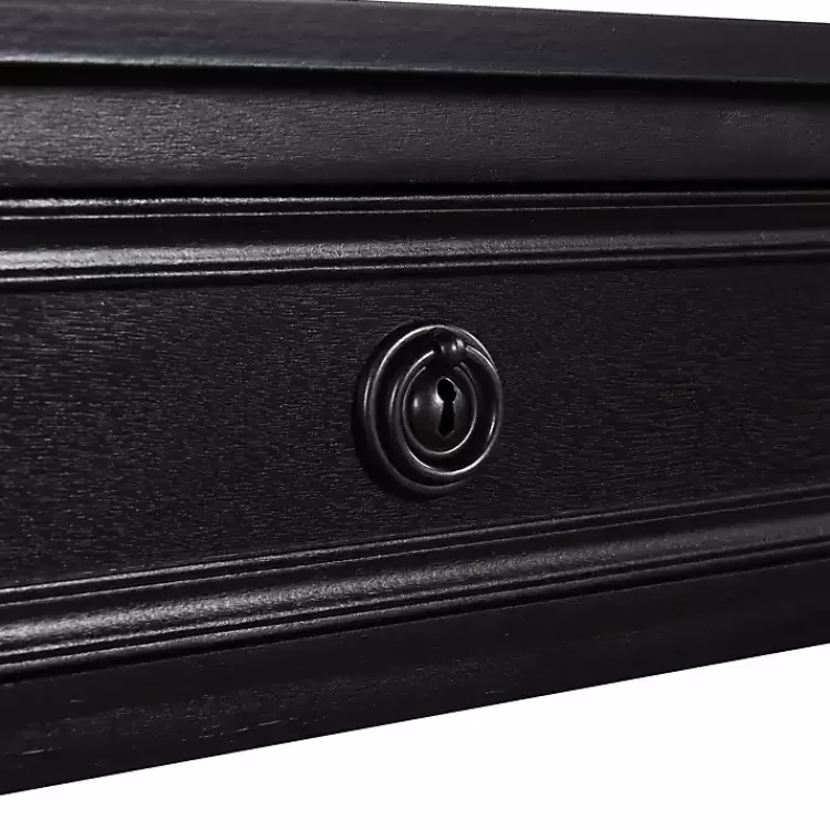 black_wood_drawer_barrett_console_table_5-1.webp Wood 2-Drawer Barrett Console Table>Kirklands Home New