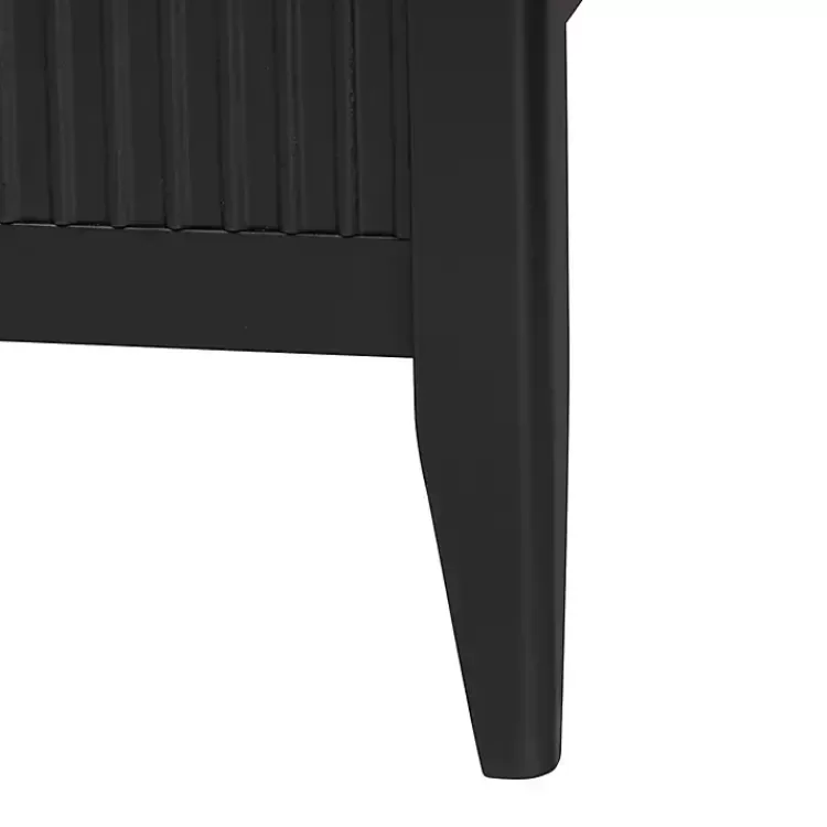 black_wood_fluted_headboard_primrose_queen_bed_4.webp Wood Fluted Headboard Primrose Queen Bed>Kirklands Home Cheap