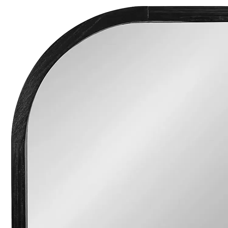 black_wood_frame_arch_wall_mirror_3.webp Wood Frame Arch Wall Mirror>Kirklands Home Shop