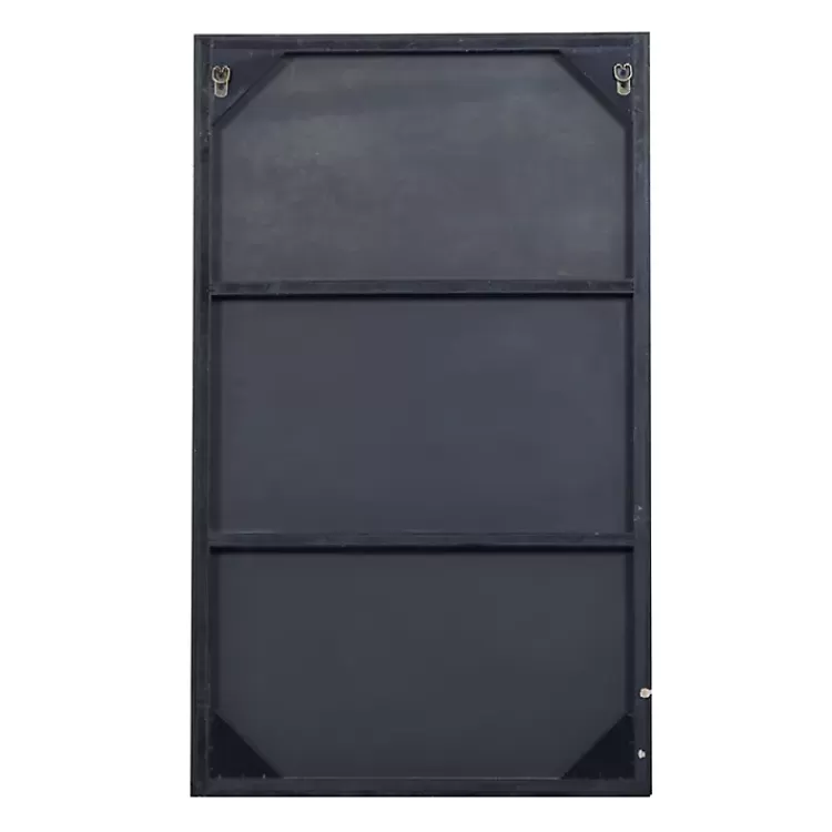 black_wood_framed_mirror_x_in_3.webp Wood Framed Mirror, 24x40 in.>Kirklands Home Clearance
