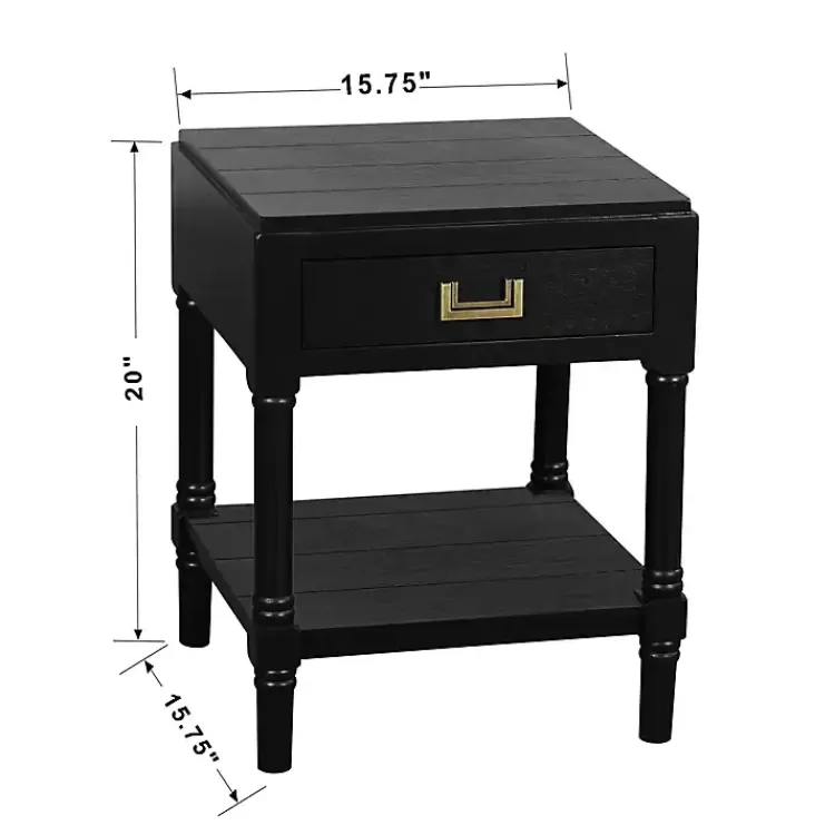 black_wood_layla_accent_table_7.webp Wood Layla Accent Table>Kirklands Home Sale