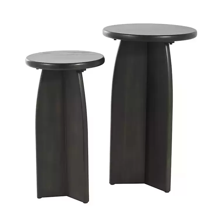 Wood Modern Accent Tables, Set of 2>Kirklands Home Online