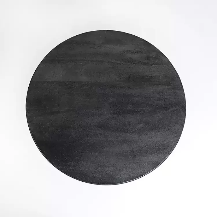 black_wood_round_dori_coffee_table_3.webp Wood Round Dori Coffee Table>Kirklands Home Flash Sale