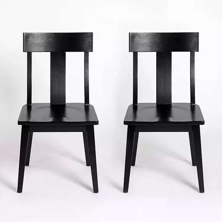 Wood T-Back Dining Chairs, Set of 2>Kirklands Home Best Sale