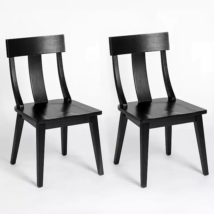 Wood T-Back Dining Chairs, Set of 2>Kirklands Home Best Sale