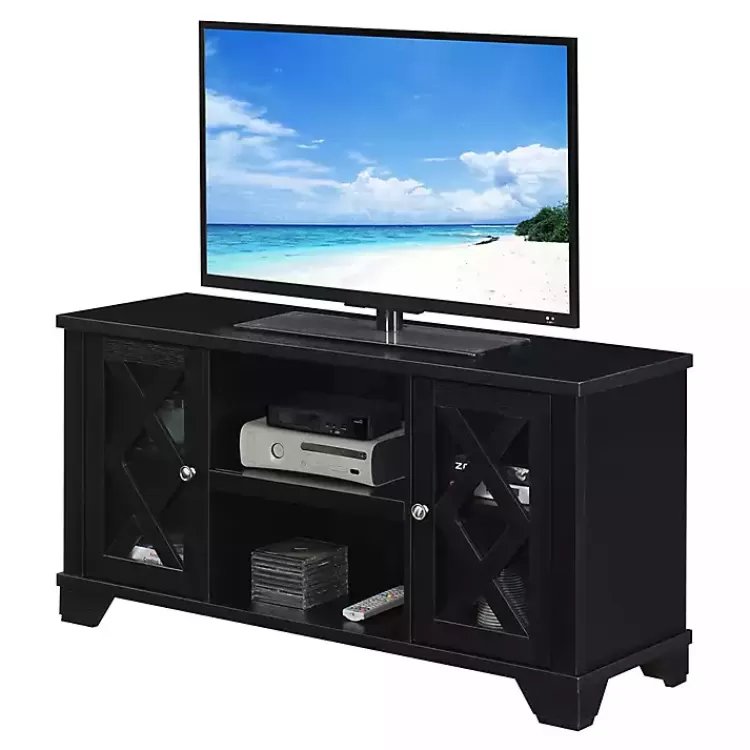 black_wood_x_doors_media_cabinet_2.webp Wood X Doors Media Cabinet>Kirklands Home Cheap