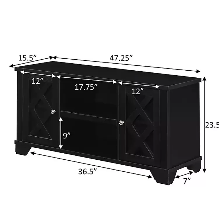 black_wood_x_doors_media_cabinet_4.webp Wood X Doors Media Cabinet>Kirklands Home Cheap