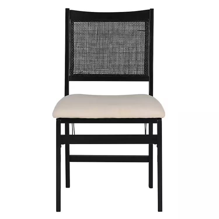 black_woven_cane_foldable_dining_chair_5.webp Black Woven Cane Foldable Dining Chair>Kirklands Home Best Sale