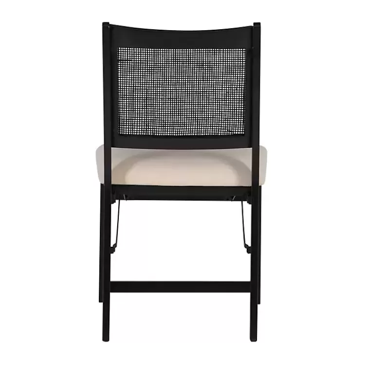 black_woven_cane_foldable_dining_chair_6.webp Black Woven Cane Foldable Dining Chair>Kirklands Home Best Sale