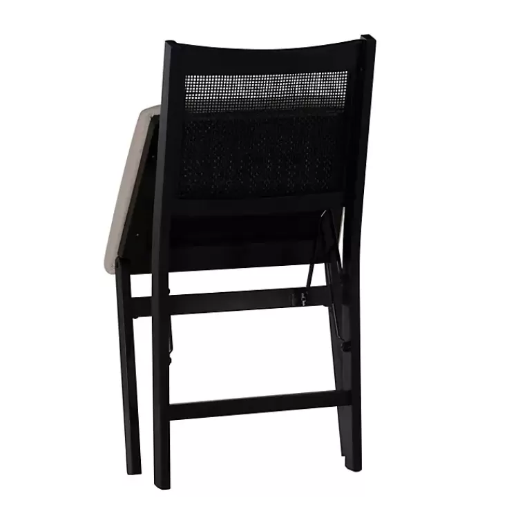 black_woven_cane_foldable_dining_chair_7.webp Black Woven Cane Foldable Dining Chair>Kirklands Home Best Sale