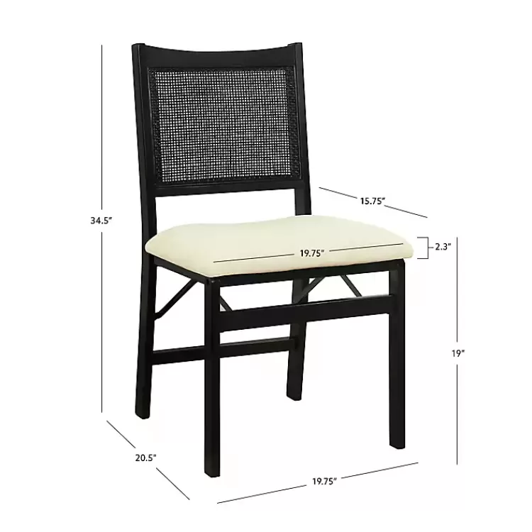 black_woven_cane_foldable_dining_chair_8.webp Black Woven Cane Foldable Dining Chair>Kirklands Home Best Sale