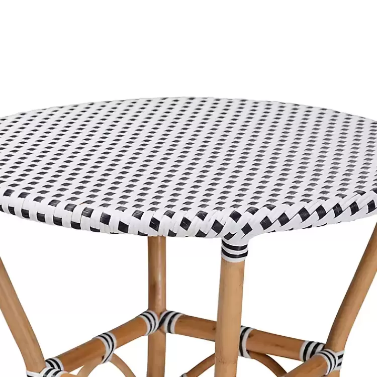 black_woven_rattan_french_bistro_dining_table_2.webp Black Woven Rattan French Bistro Dining Table>Kirklands Home Best Sale