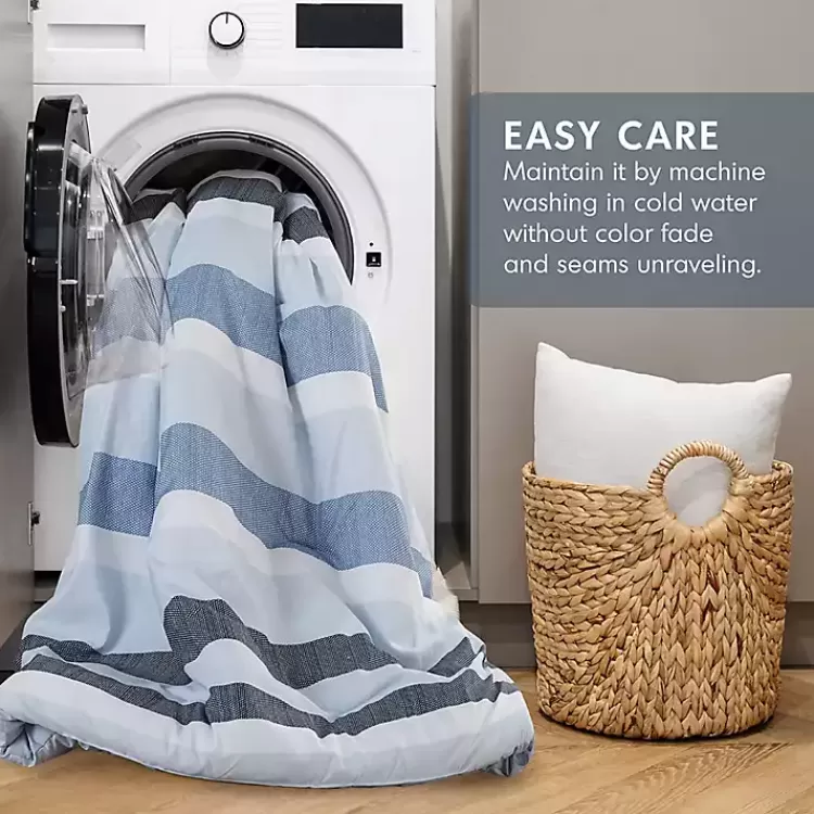 blake_blue_stripe_pc_fullqueen_comforter_set_7.webp Blake Blue Stripe 3-pc. Full/Queen Comforter Set>Kirklands Home Best