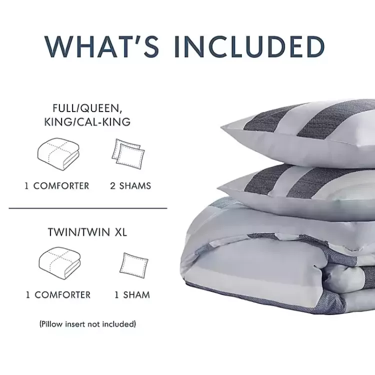 blake_blue_stripe_pc_fullqueen_comforter_set_8.webp Blake Blue Stripe 3-pc. Full/Queen Comforter Set>Kirklands Home Best
