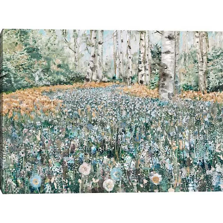 Blanket of Forest Flowers Canvas Art Print>Kirklands Home Store