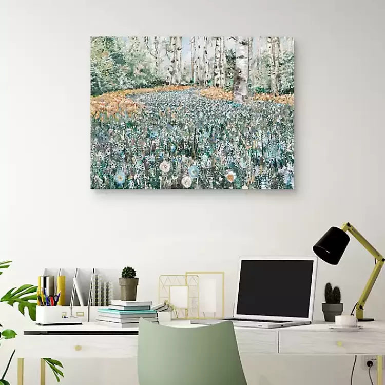 Blanket of Forest Flowers Canvas Art Print>Kirklands Home Store