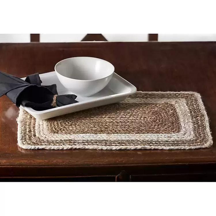 bleached_border_jute_placemats_2.webp Bleached Border Jute Placemats>Kirklands Home Hot