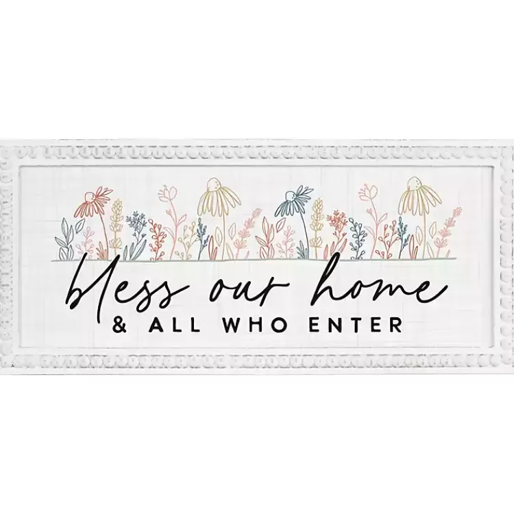 Bless Our Home Wall Plaque>Kirklands Home Clearance