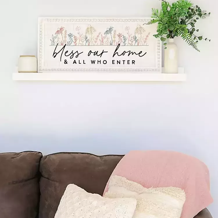 Bless Our Home Wall Plaque>Kirklands Home Clearance