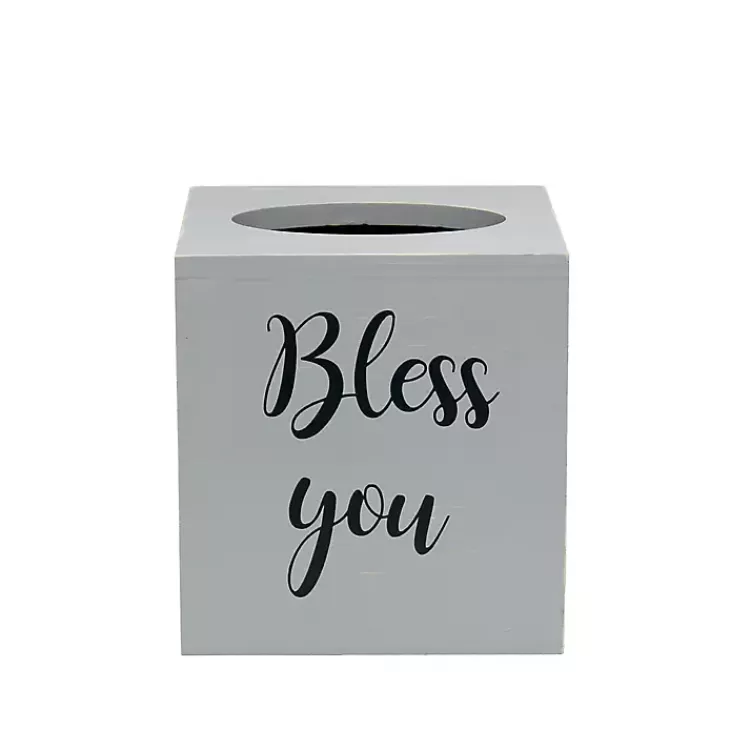 bless_you_gray_wood_tissue_box_cover_6.webp Bless You Wood Tissue Box Cover>Kirklands Home Online