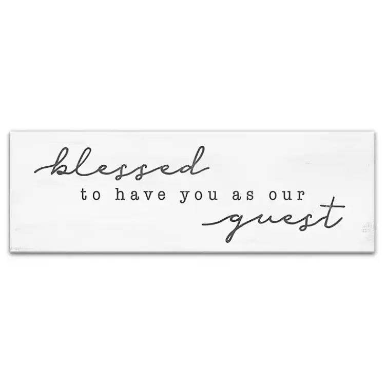 Blessed to Have You Canvas Wall Plaque>Kirklands Home Outlet