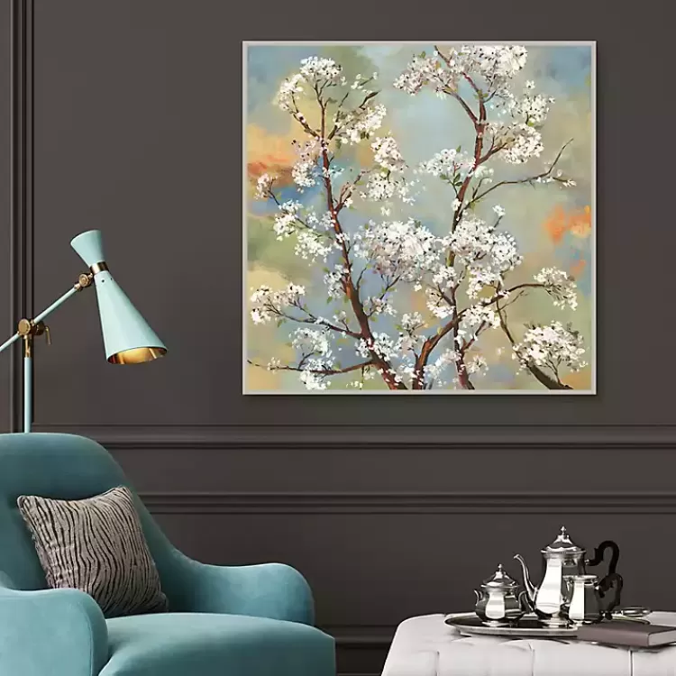 blooming_branches_framed_canvas_art_print_3.webp Blooming Branches Framed Canvas Art Print>Kirklands Home Flash Sale