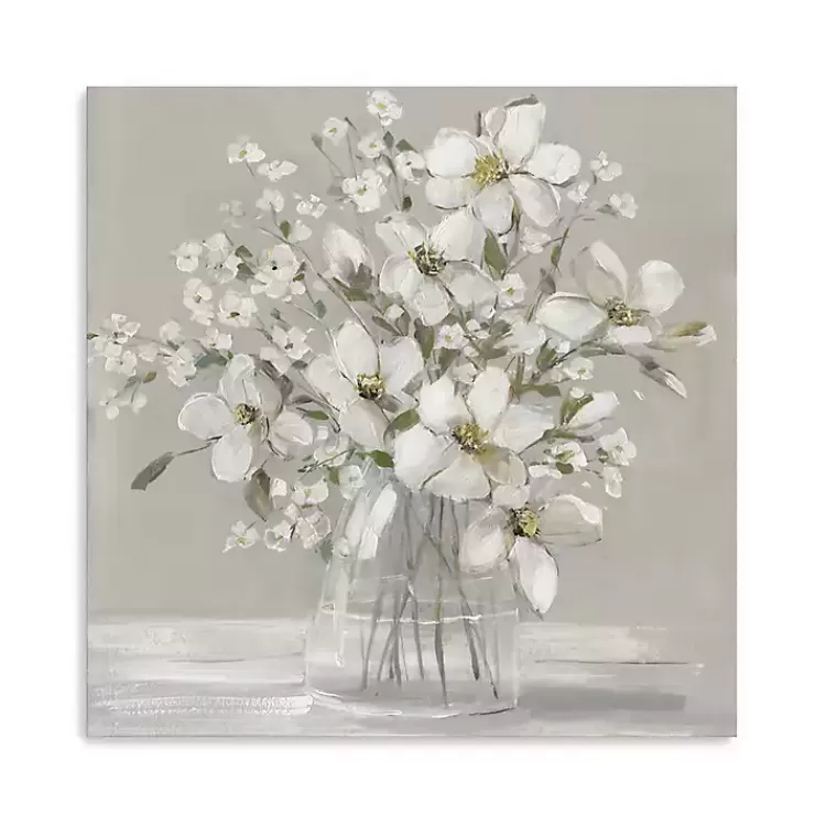 Blooming Magnolias Canvas Art Print, 20x20 in.>Kirklands Home Store