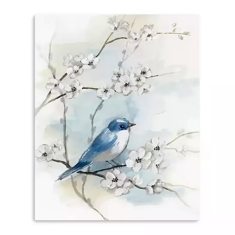 Blossoms & Bluebird I Canvas Art Print, 16x20 in.>Kirklands Home Discount
