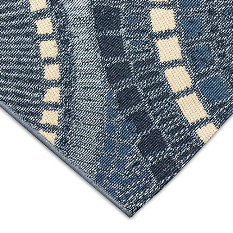 blue__white_circles_indooroutdoor_rug_x_2.webp Blue & White Circles Indoor/Outdoor Rug, 2x3>Kirklands Home Flash Sale