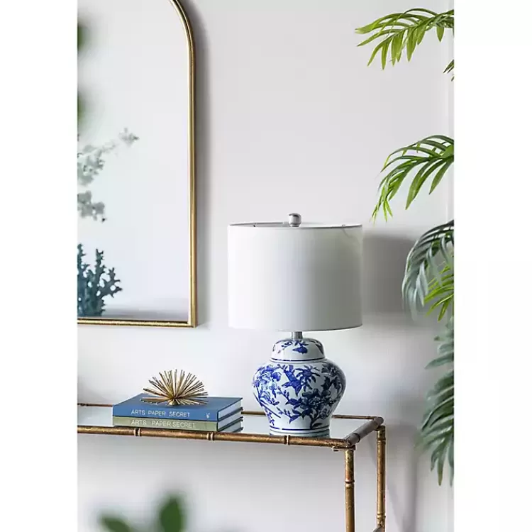 blue__white_floral_ceramic_table_lamp_5.webp Blue & Floral Ceramic Table Lamp>Kirklands Home Cheap