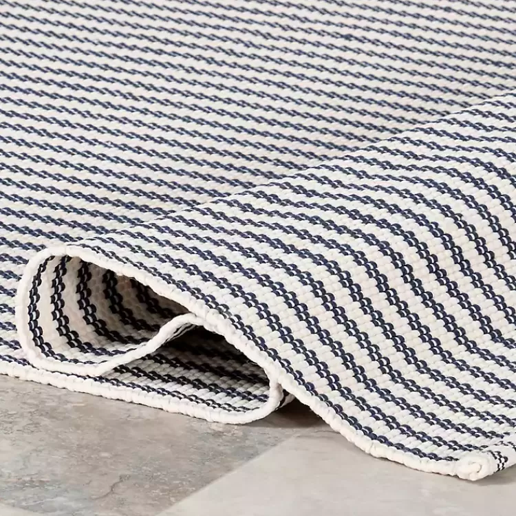 blue__white_pinstripe_indooroutdoor_rug_x_3.webp Blue & White Pinstripe Indoor/Outdoor Rug, 5x8>Kirklands Home Discount