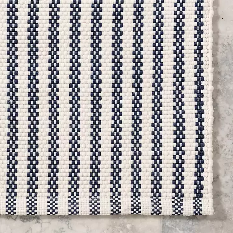 blue__white_pinstripe_indooroutdoor_rug_x_4.webp Blue & White Pinstripe Indoor/Outdoor Rug, 5x8>Kirklands Home Discount