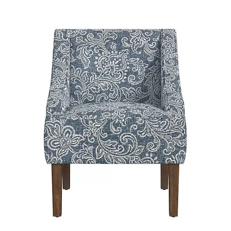 & White Swoop Accent Chair>Kirklands Home Flash Sale