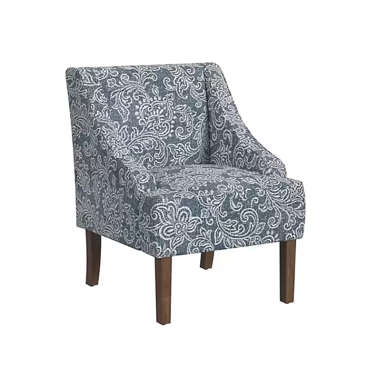 & White Swoop Accent Chair>Kirklands Home Flash Sale
