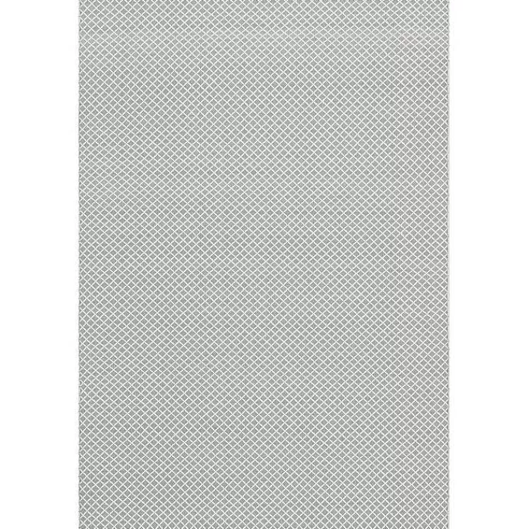 Blue & White Trellis Indoor/Outdoor Rug, 4x6>Kirklands Home Online