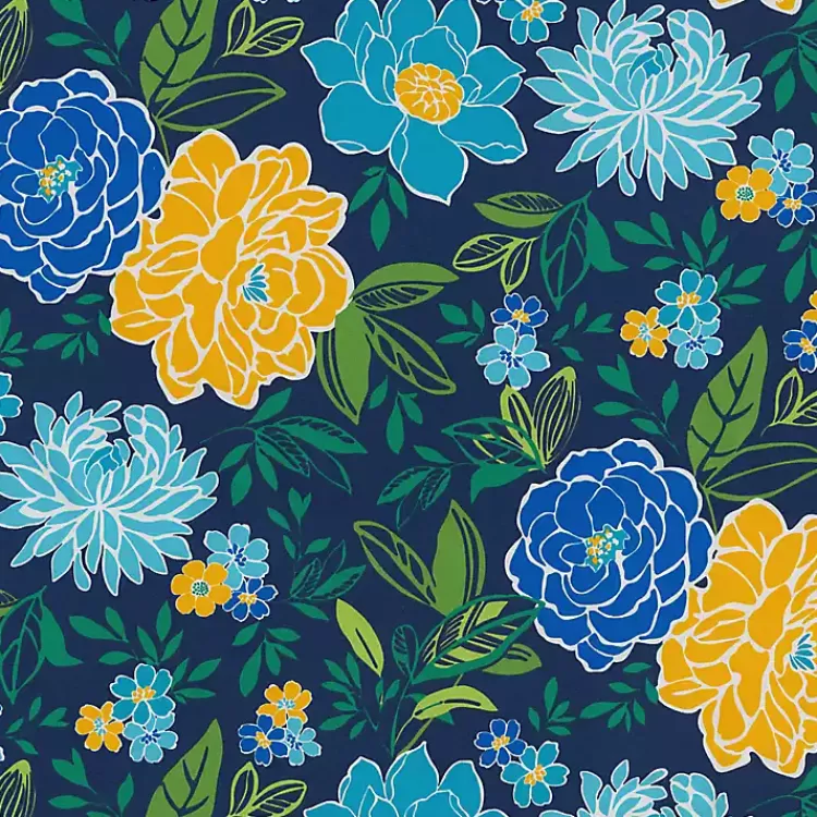 Blue & Yellow Floral Outdoor Cushions, Set of 2>Kirklands Home Outlet