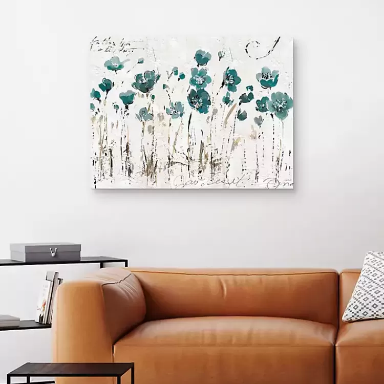 Blue Abstract Balance IV Canvas Print, 40x30 in.>Kirklands Home Best Sale