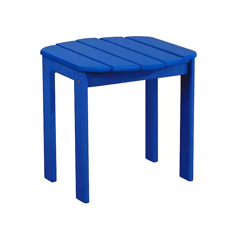 Acacia Wood Outdoor Adirondack End Table>Kirklands Home Hot